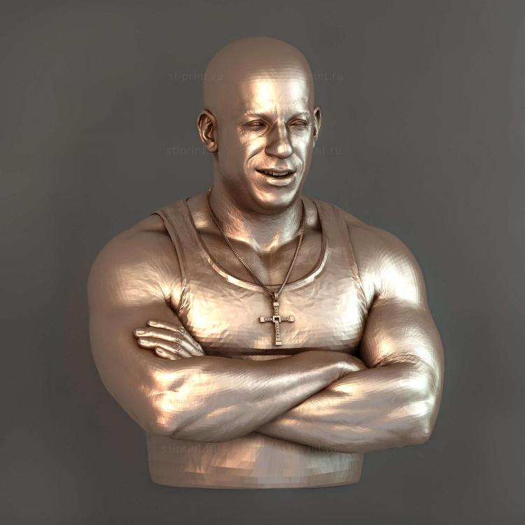 Бюст Вина Дизеля