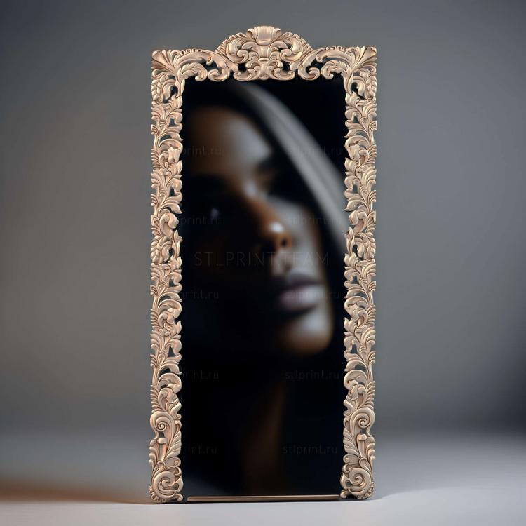 3d stl модель напольной рамы