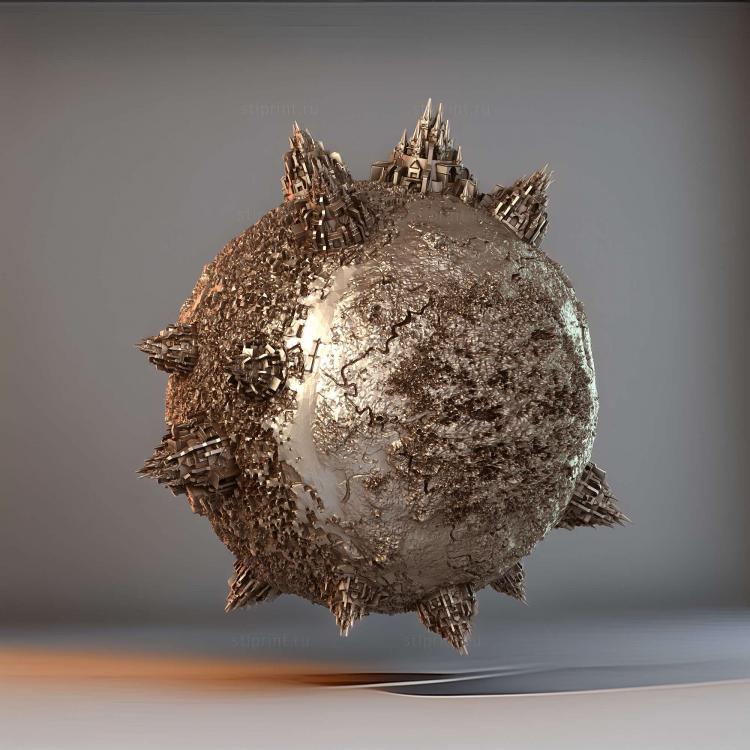 Экзопланета spirecity planet 03