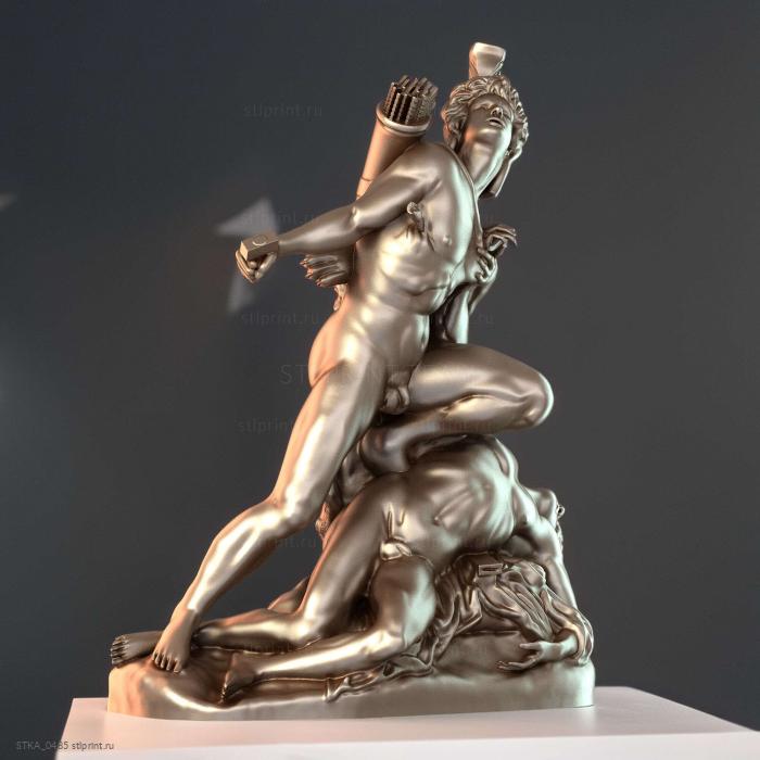 Nisus et EuryaleJean Baptiste RomanLouvre Paris France NEW17