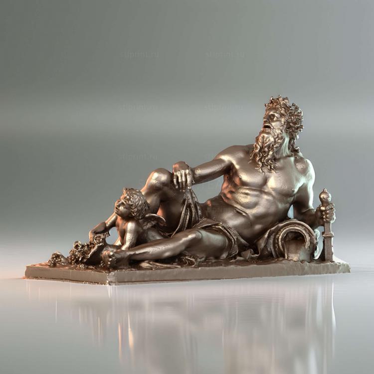 Allegorie le rhone
