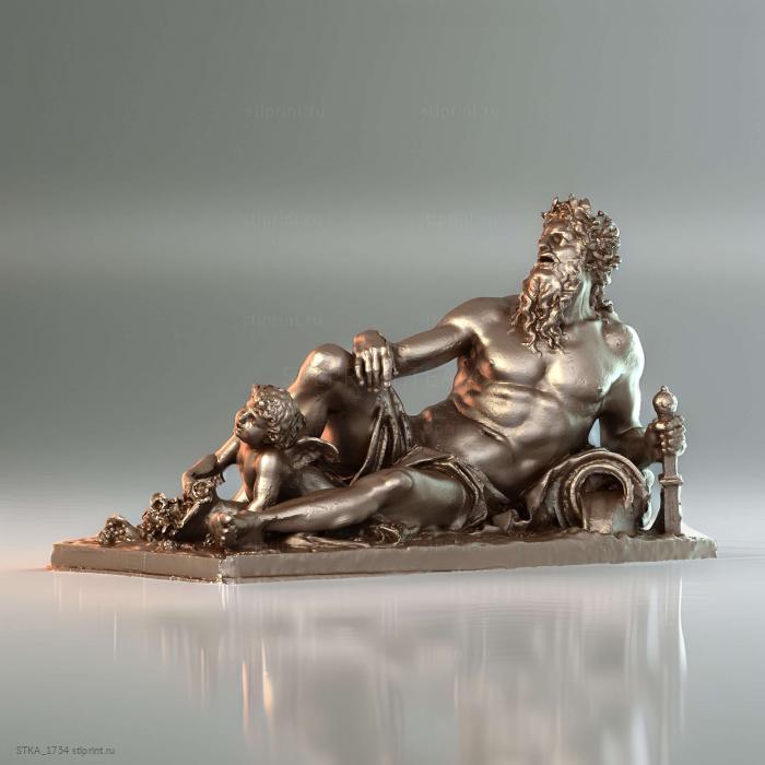 Allegorie le rhone