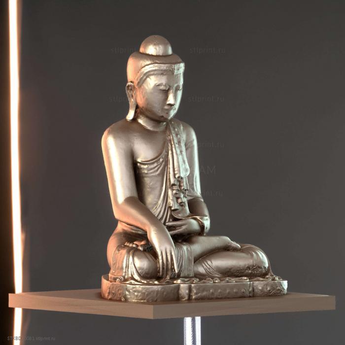 Почитаемый Будда c 1850 CE