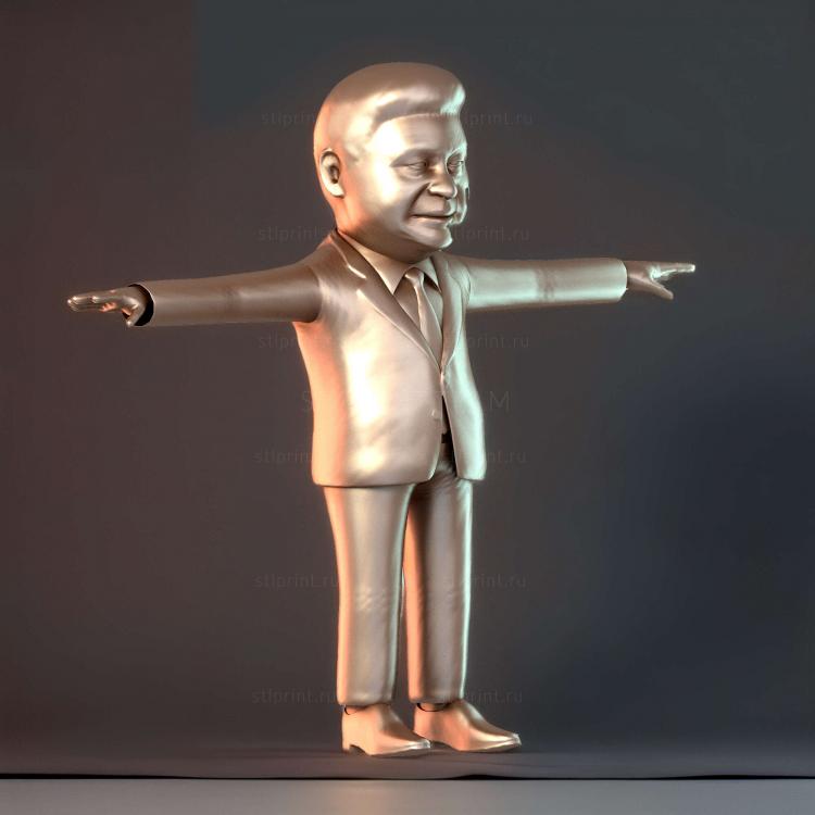 Xi карикатура