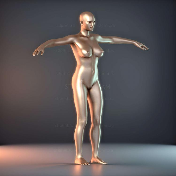 Женщина без Висцеральных мышц