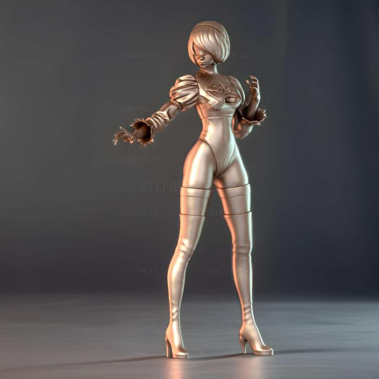 Штаб - квартира Nier Automata 2b