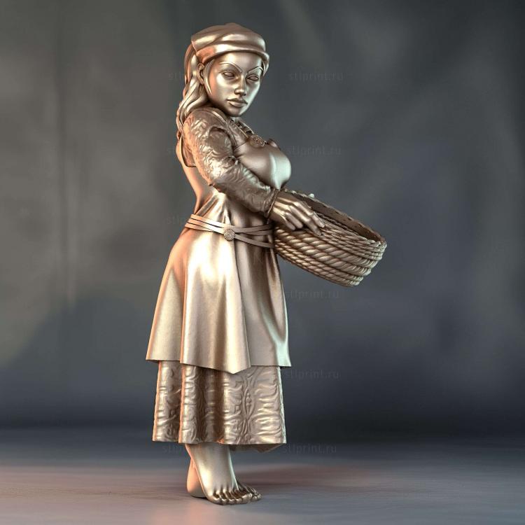 Корзина деревенской леди