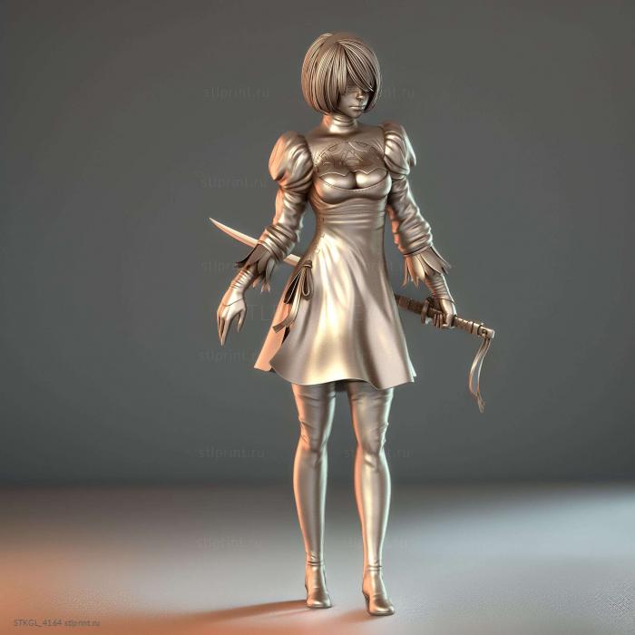 Nier Automata лин Янь Лепит Nie