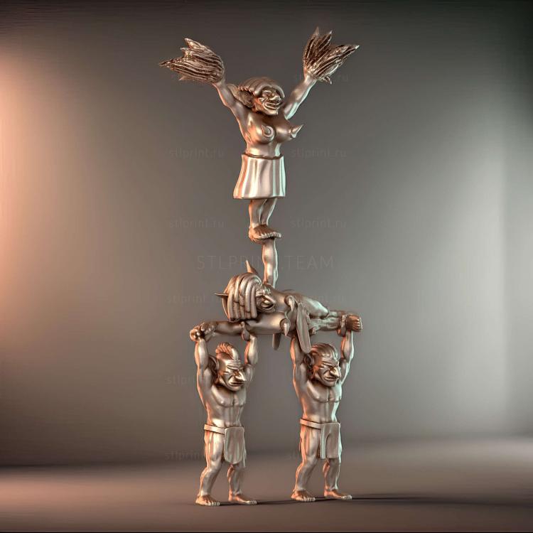 Гобелены для болельщиц Pyramide gobelin