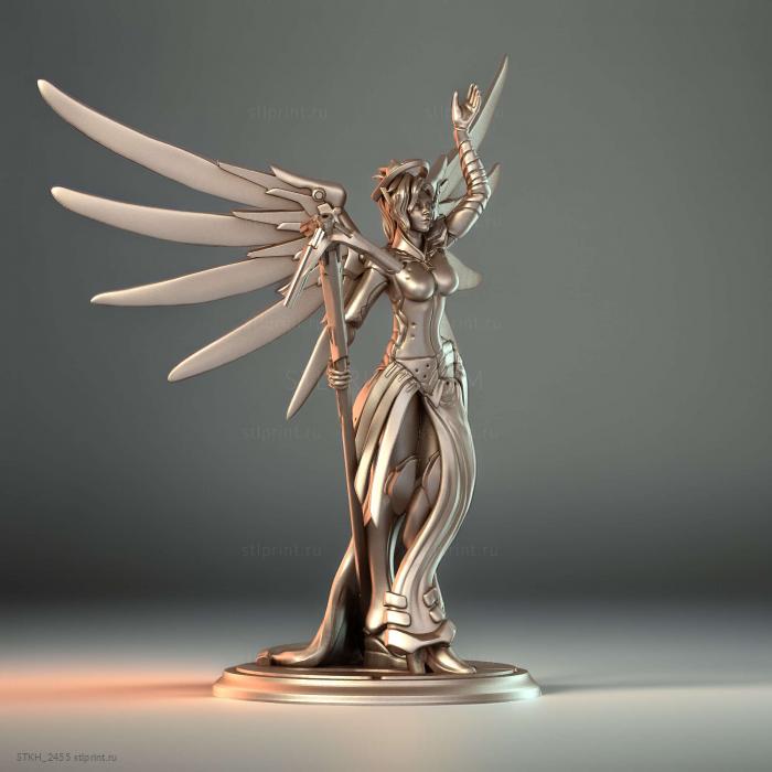Персонаж Owatch Mercy