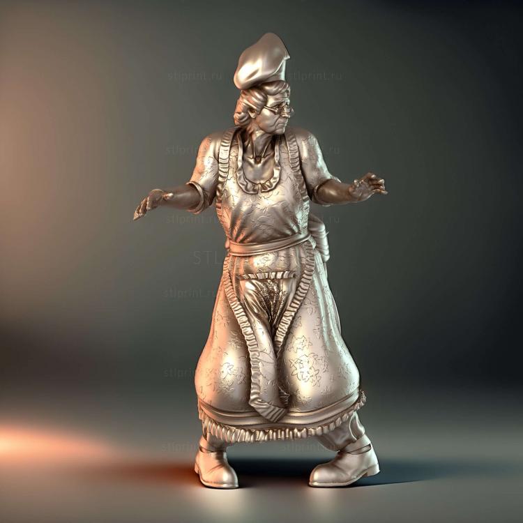 Дикие Зимние Каникулы,Бабушка Боится
