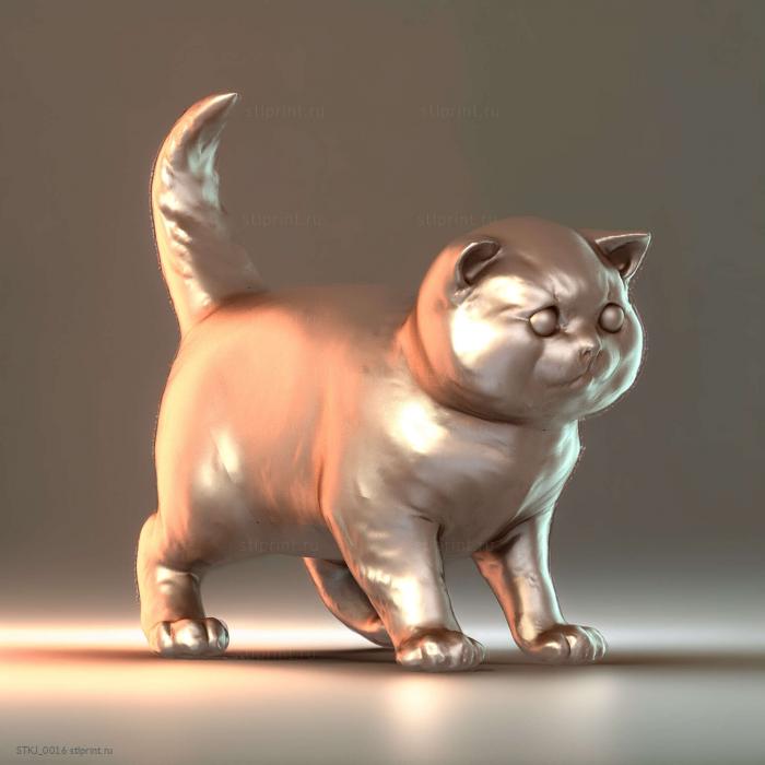 Кошка Фарфоровая игрушка