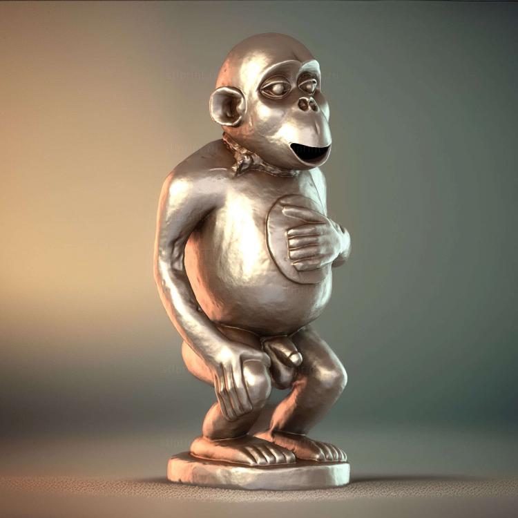Фигурка гориллы из Булу Фон