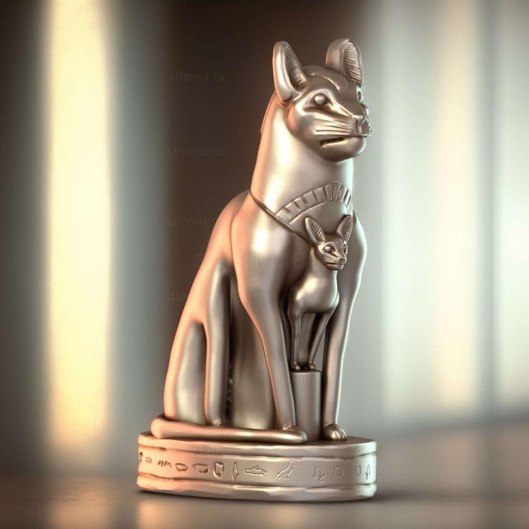 Статуя Египетской кошки