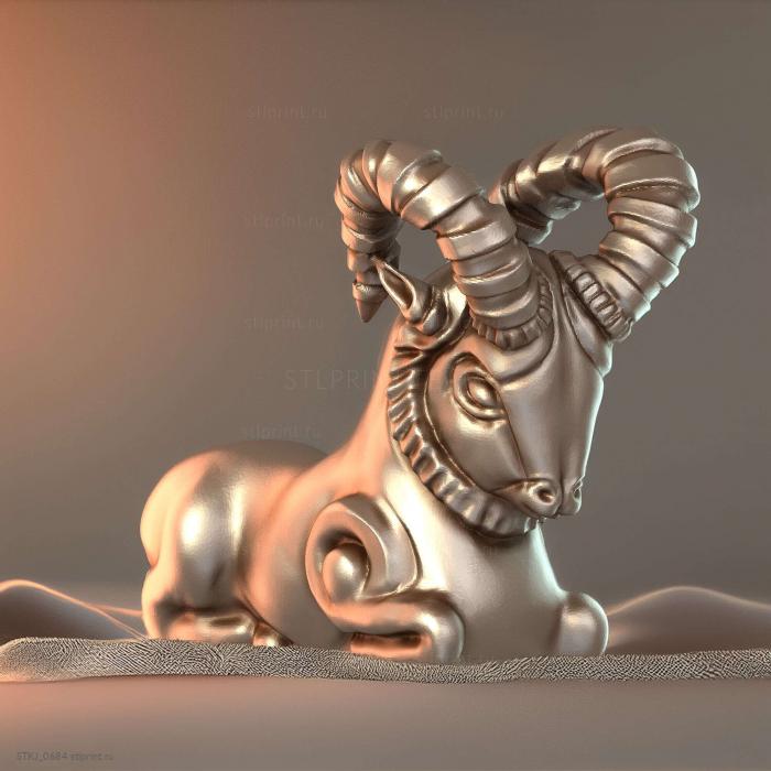 Древний Козел для 3D-печати