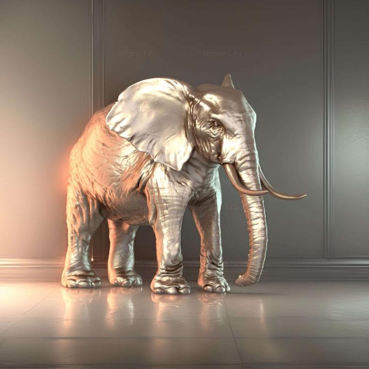 Слон для 3D-печати