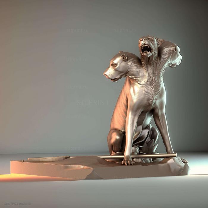  3D печать Bernini Cerberus3