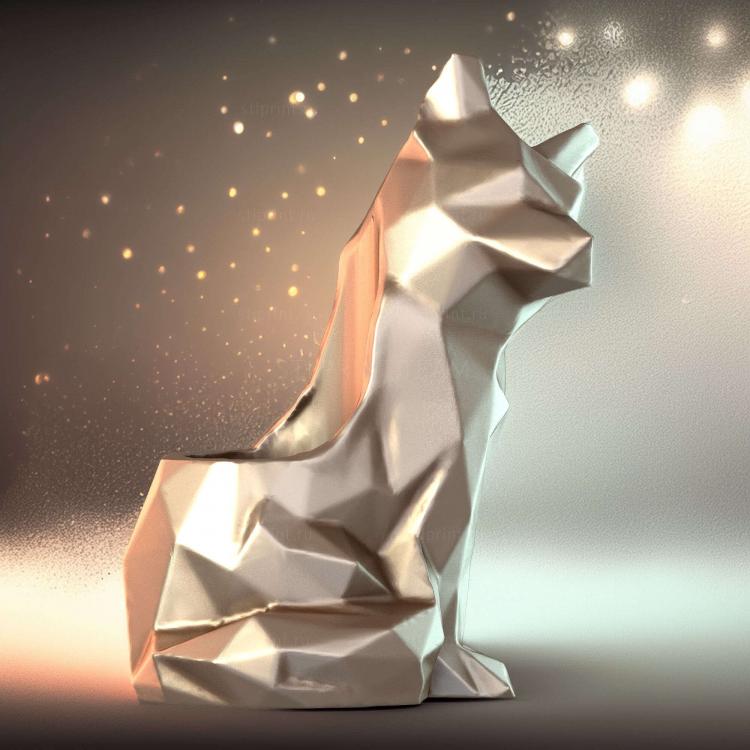 Низкополигональная сеялка Fox