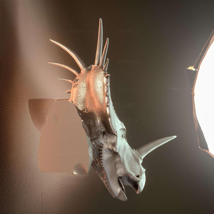 Бюст Styracosaurus Albertensis
