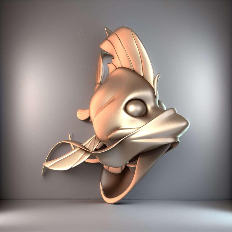 Зодиак Рыбы 3D Пинап Серия 2