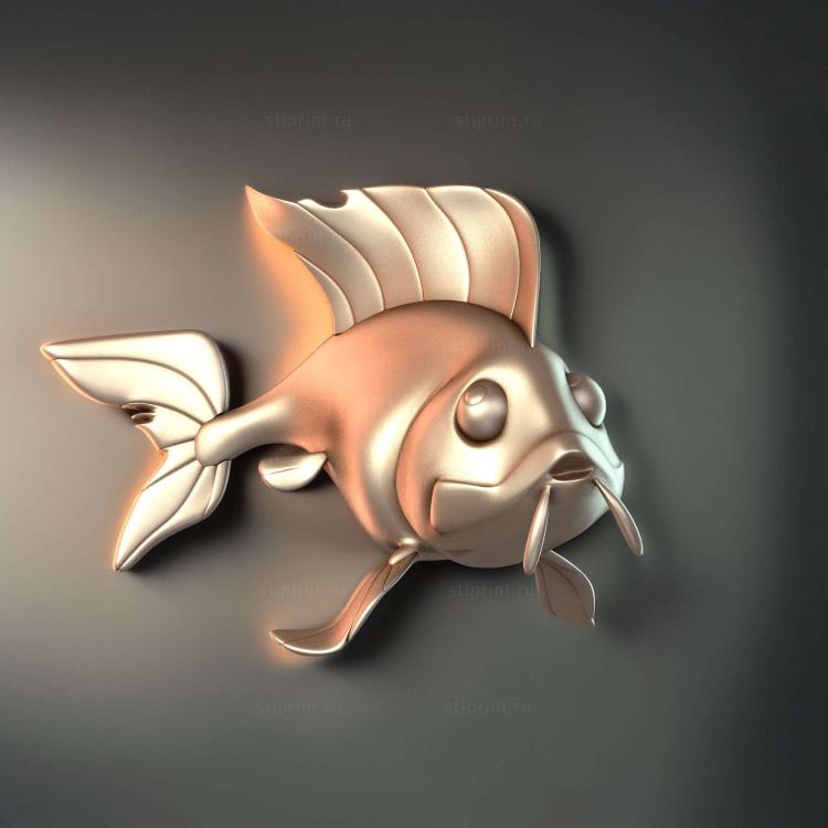 Зодиак Рыбы 3D Пинап Серия 5