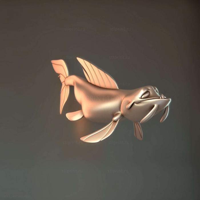 Зодиак Рыбы 3D Пинап Серия 6