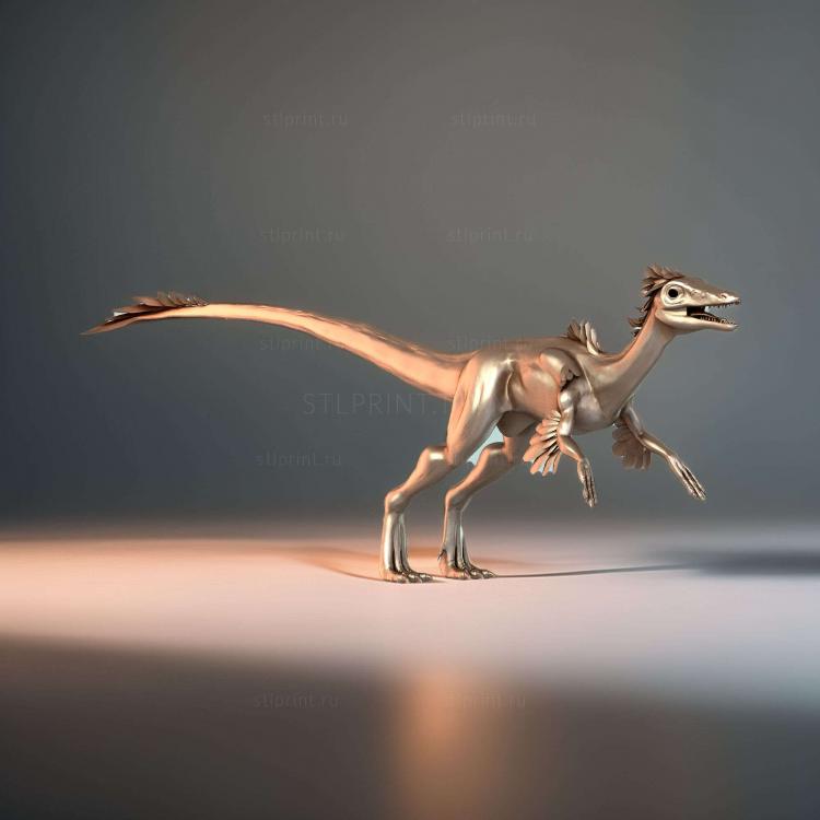 Compsognathus длиннохвостый