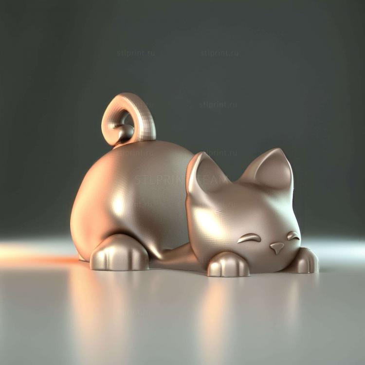 Брелок-Подставка Для Смартфона cat