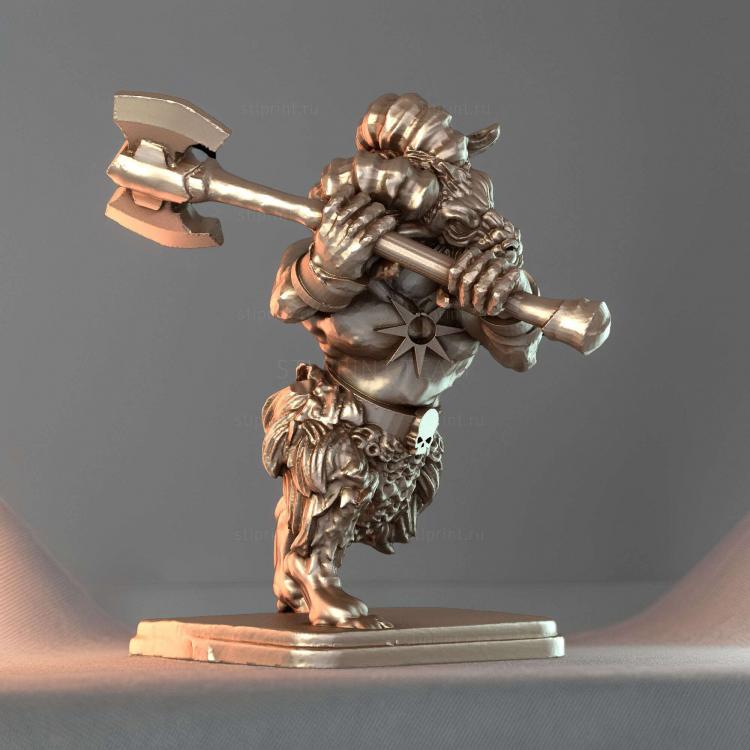 Heroquet Зверолюди Двуручный Топор3
