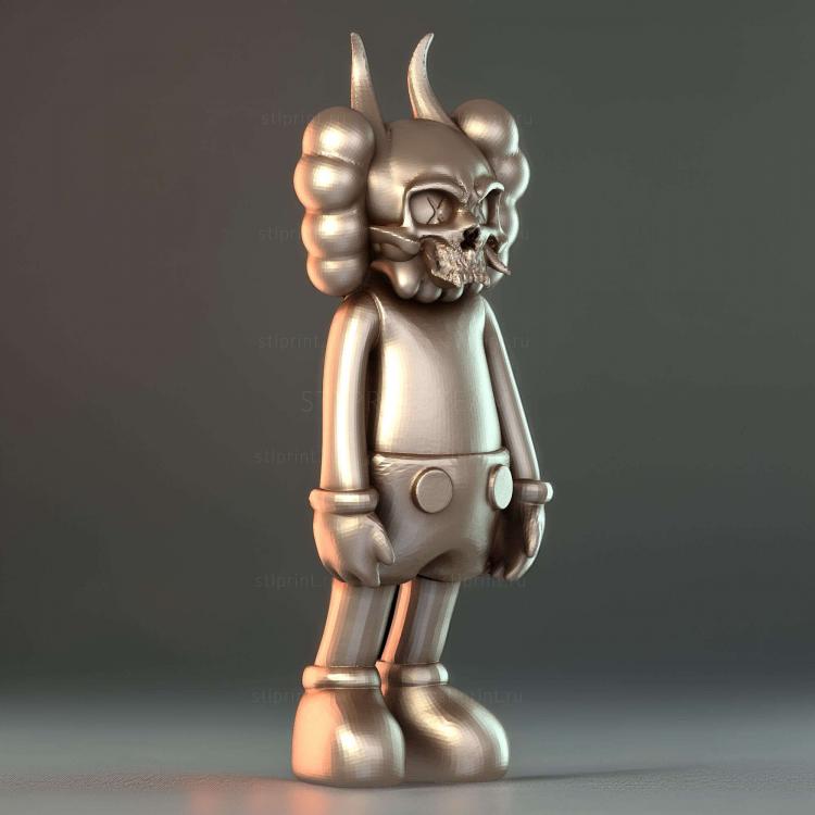 Kaws вдохновлен маской Oni