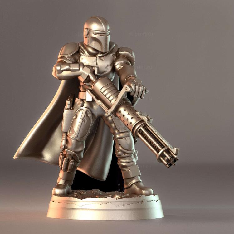 Мандалорский шахматный набор Mando Knight