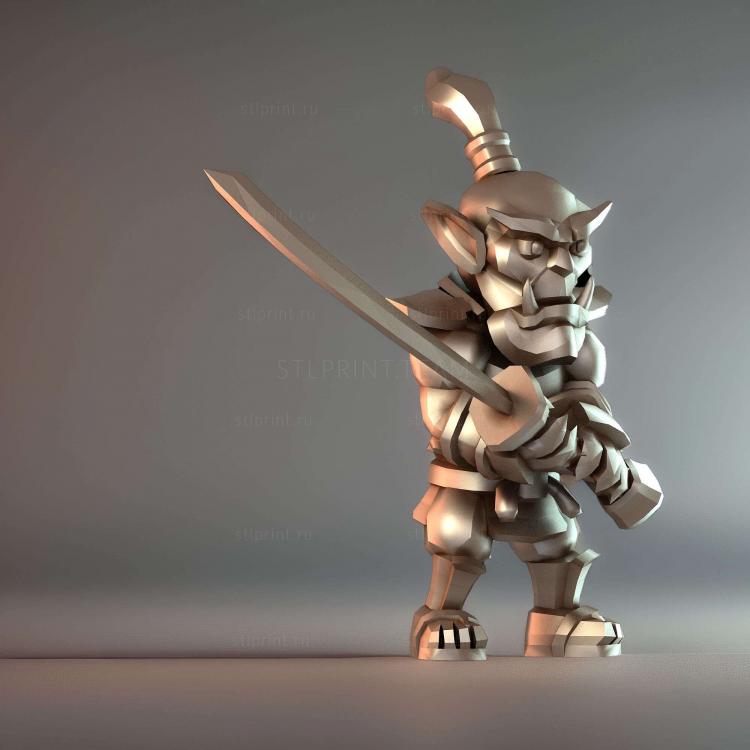 Orc3 фиксированные Двойные Мечи