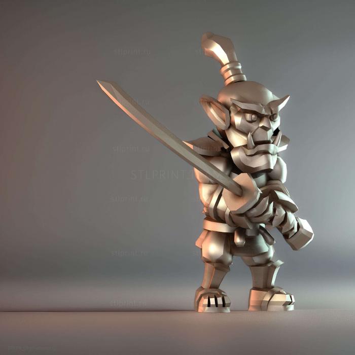 Orc3 фиксированные Двойные Мечи
