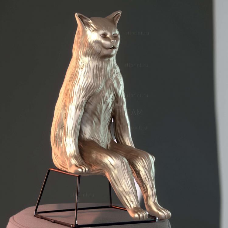 Кот- мем для 3D-печати