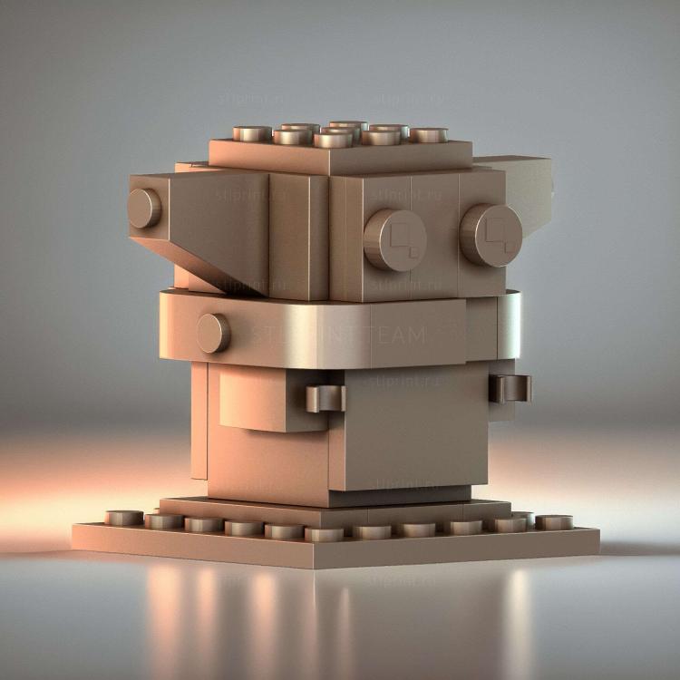 Lego Грогу и Мандо1