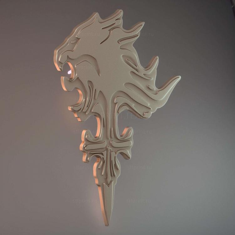 Шквальный Медальон Highpoly