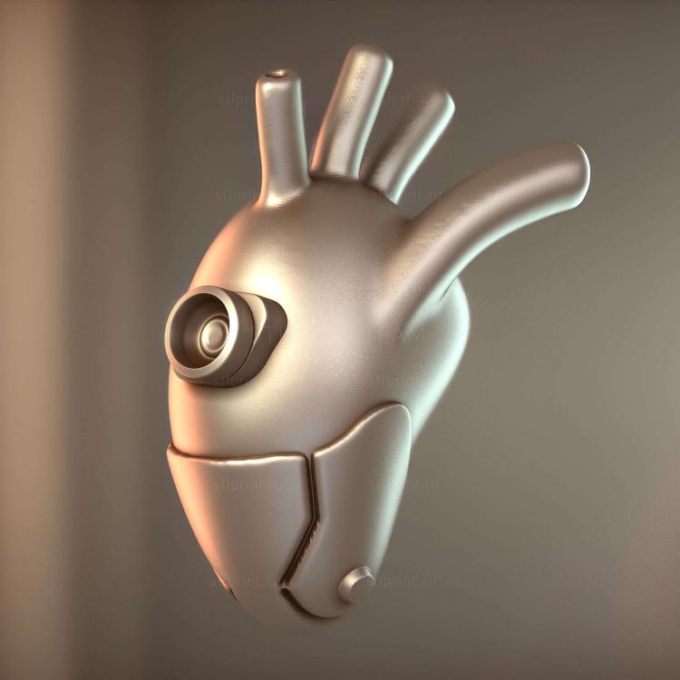 Киберпанковский торговый автомат по замене органов tech heart