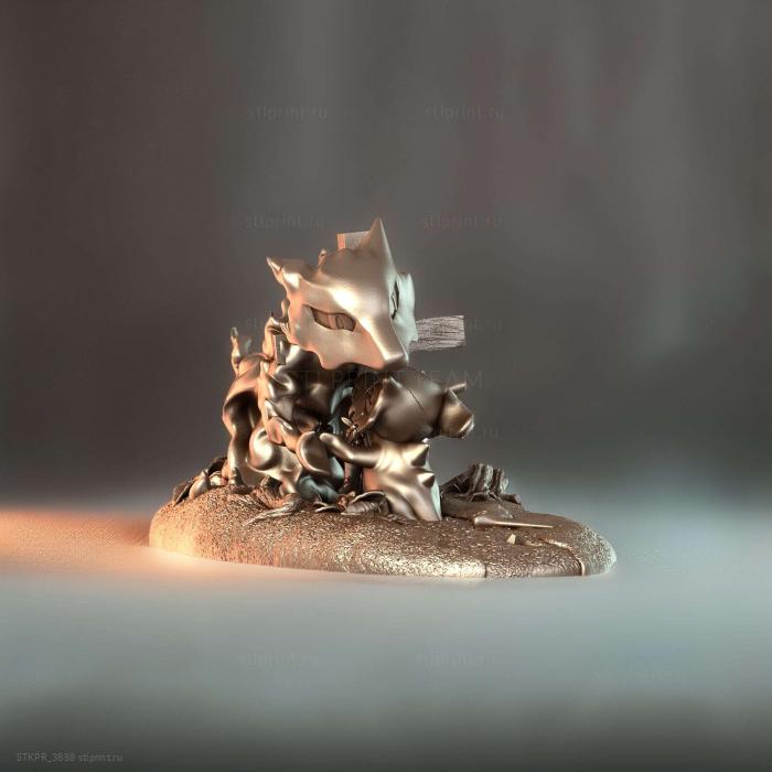 Статуя-диорама Cubone