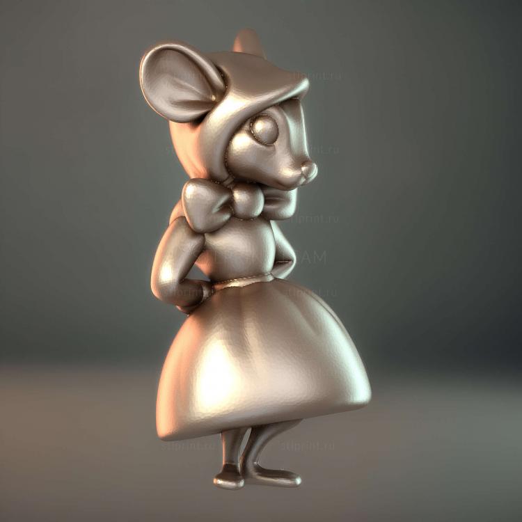 Персонажи Племени Edge Mice EM Девушка