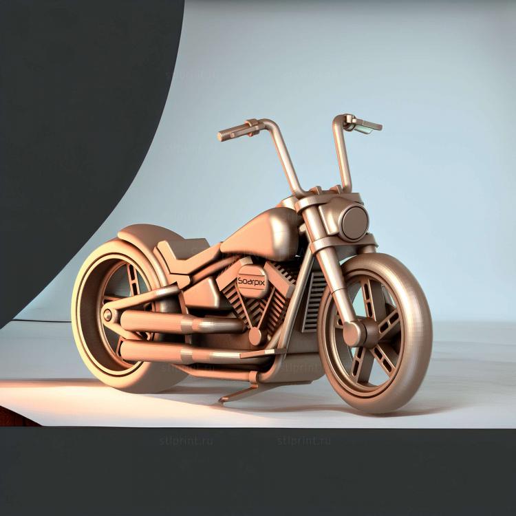 Заднее КРЫЛО Harley Davidson в стиле Толстяка
