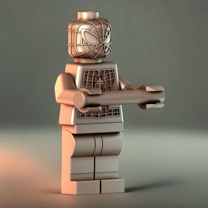 Держатель для унитаза lego spiderman