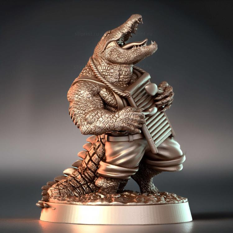 Грибная Протока Аллигатор Фолк-Джаг-Бэнд Игрок Swamp