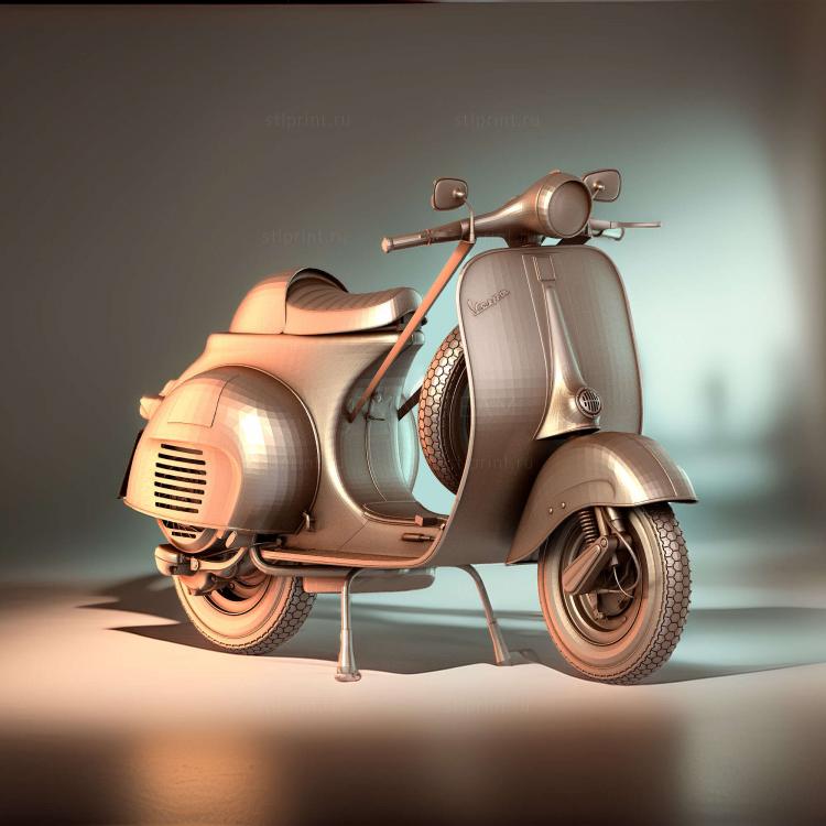 Кафе-гонщик Vespa