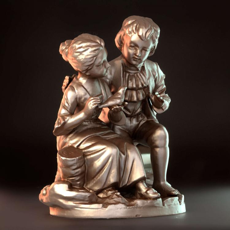 Статуя влюбленных Statua Innamorati