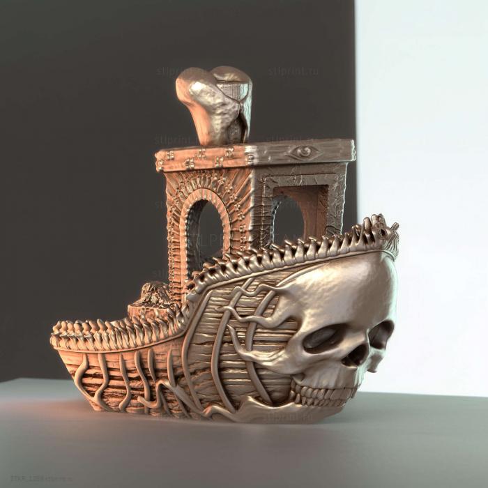 Корабль-призрак Benchy solidgk