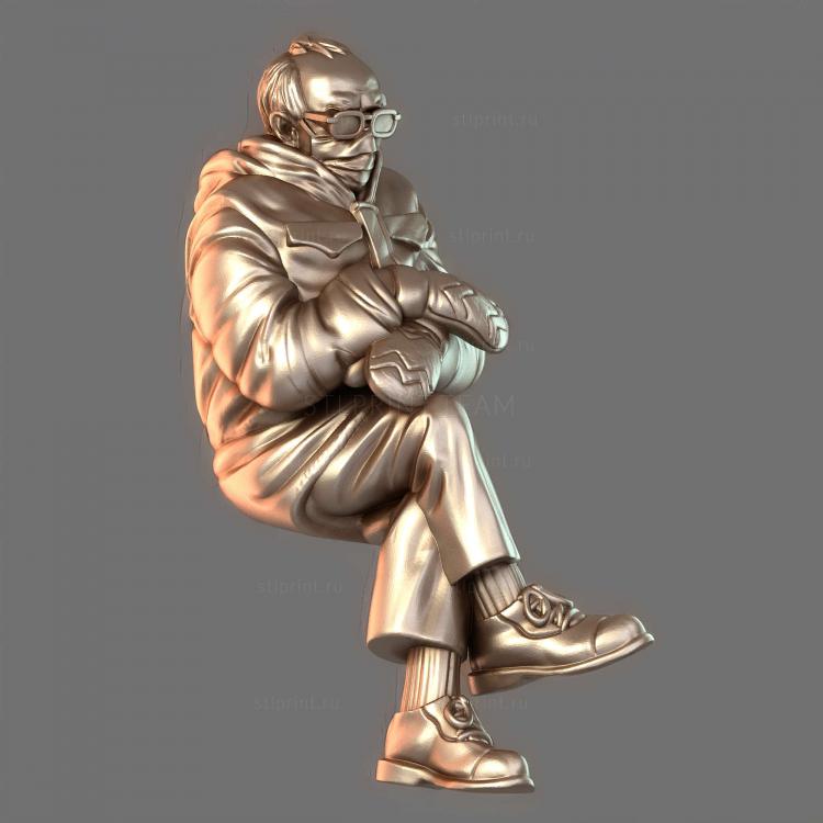 Сидит миттенман смолл