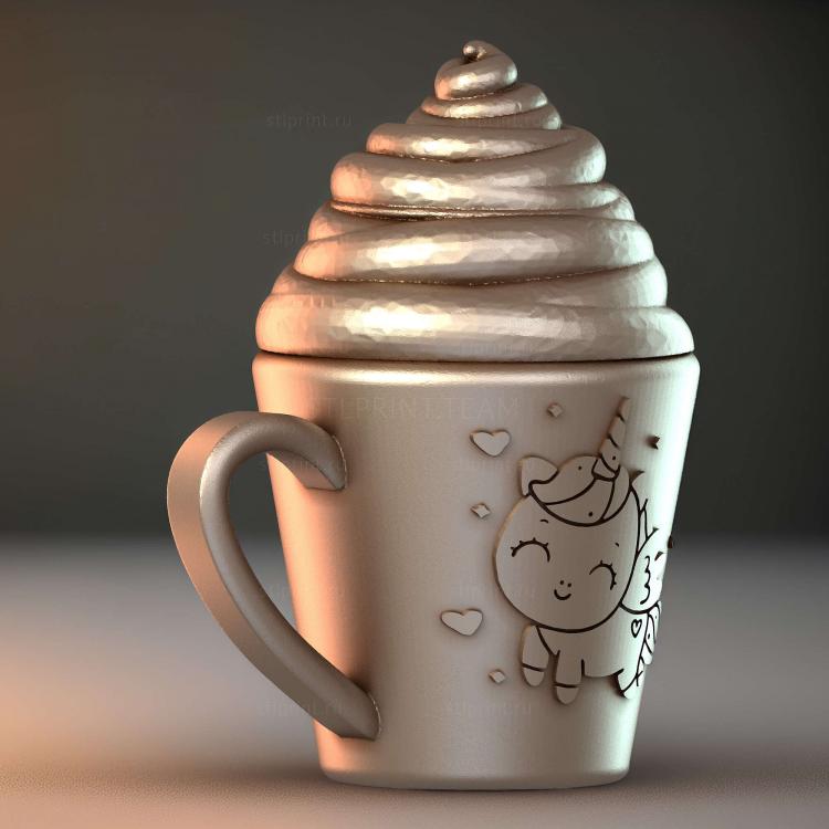 TAZA UNICORNIO HELADO
