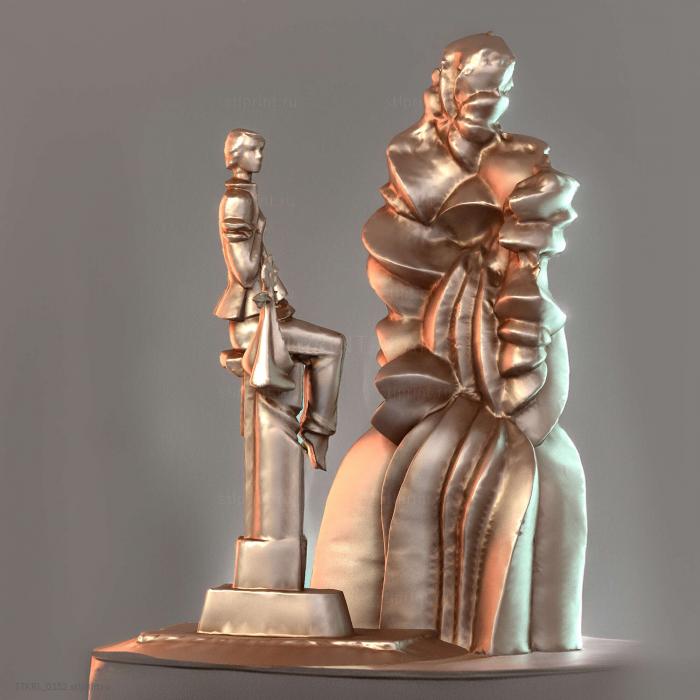 Две скульптуры