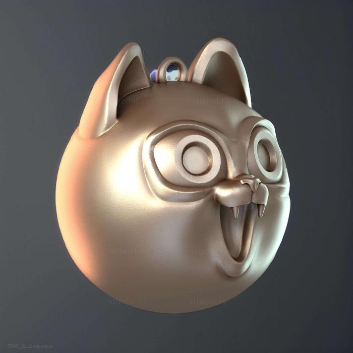 Кошачьи Елочные Украшения Для 3d-Печати 6