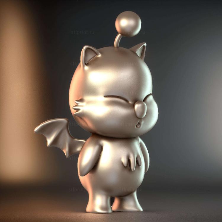 Симпатичный Mogu STL для 3D-модели печати